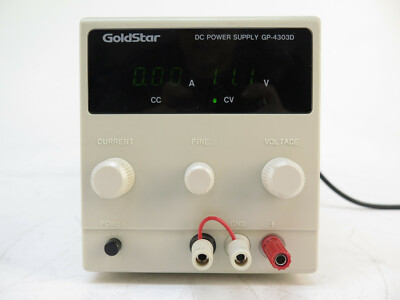 LG Gp-4303d DC Digital Power Supply 0 30v 0 3a Single Output LG Gp-4303d DC Digital Power Supply 0 30v 0 3a Single Output