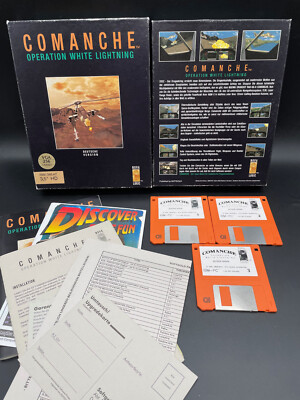 Comanche Operation White Lighting - PC / IBM 3,5'' Floppy - BIG BOX - TOP/OVP
