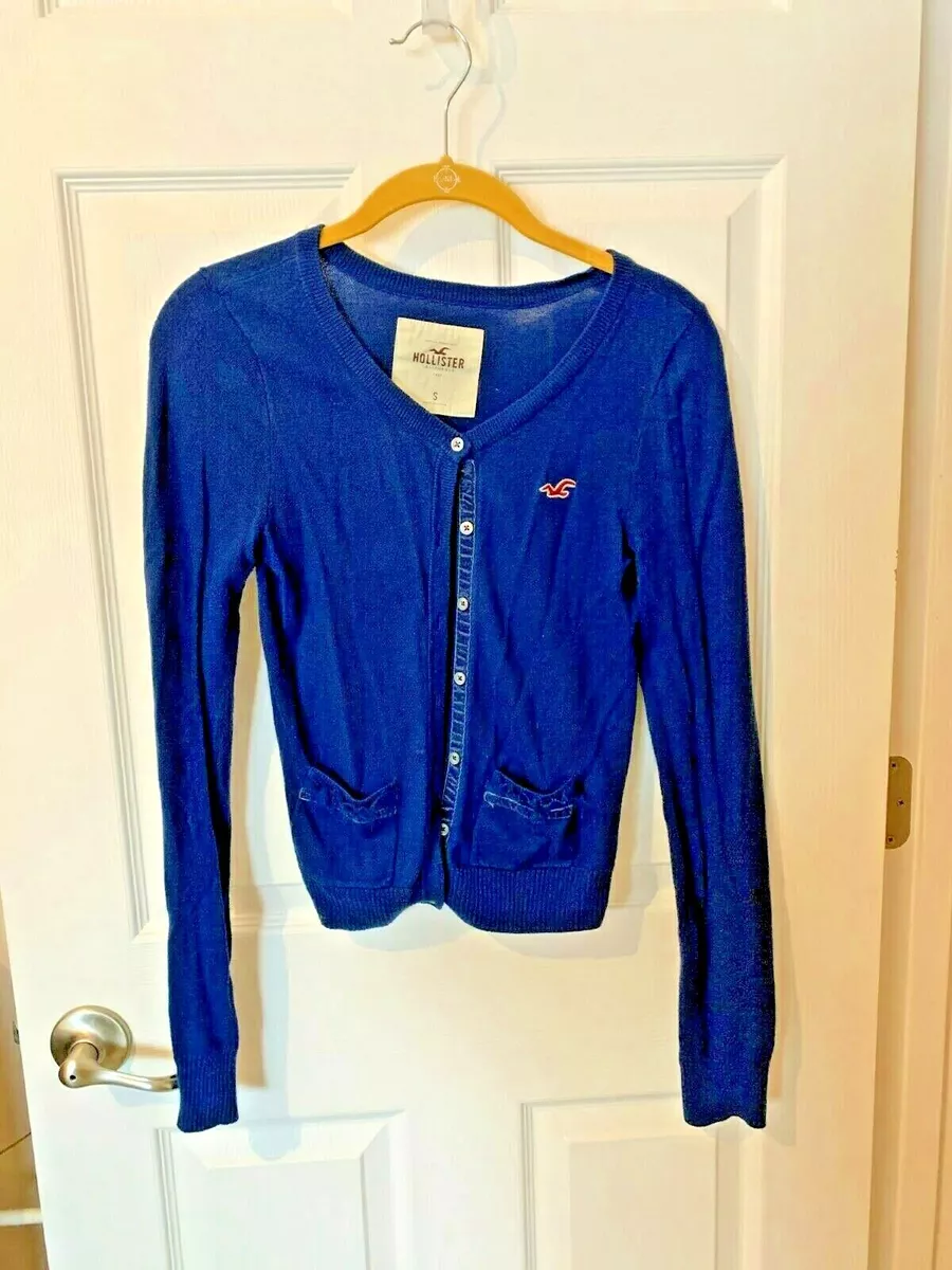 Hollister blue sweater on sale