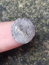 1594-96 Elizabeth I (1st) Silver Hammered Halfgroat