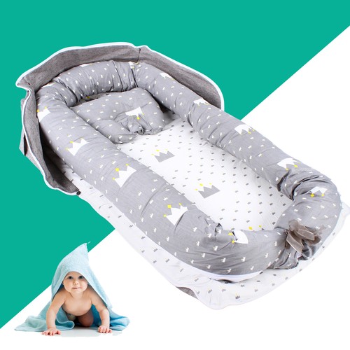 portable bed in bed removable jacket Foam mattress + PP cotton enclosure - Picture 3 of 12
