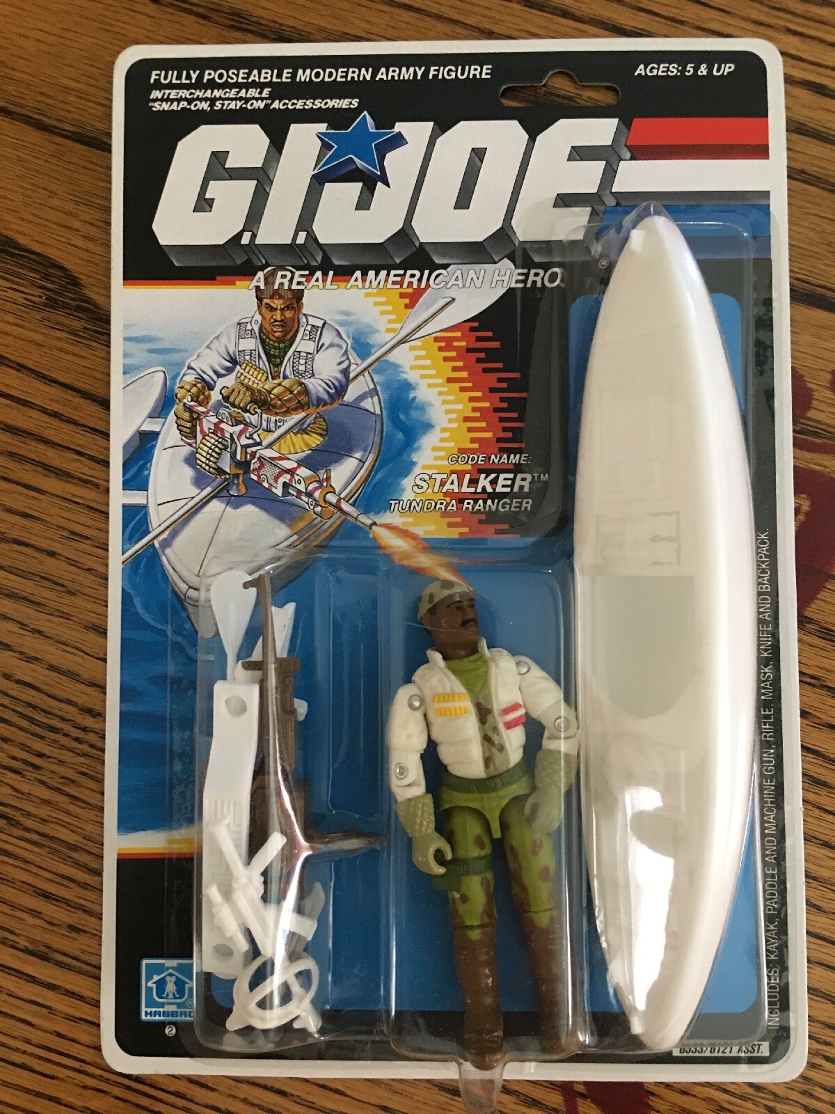 Hasbro GI Joe 3 3 4” Tundra Ranger Stalker MOC ln Great Condition Hasbro GI Joe 3 3 4” Tundra Ranger Stalker MOC ln Great Condition