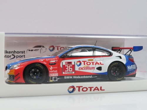 1:43 Spark MAB038 BMW M6 GT3 Walkenhorst 24h Spa Francorchamps 2017 X4 - Foto 2 di 6