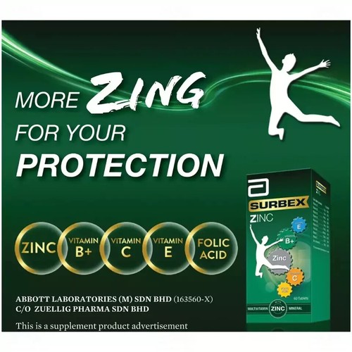 1 x Surbex Zink B Plus hochfestes Vitamin B verbessert die Ausdauer Anti-Stress 60er - Bild 4 von 5