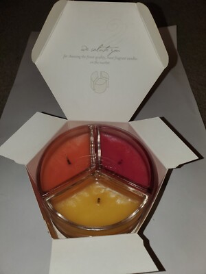 Salt City Candles Tri Set Island Fruit Papaya Ice Cream Guava & Passion Fruit