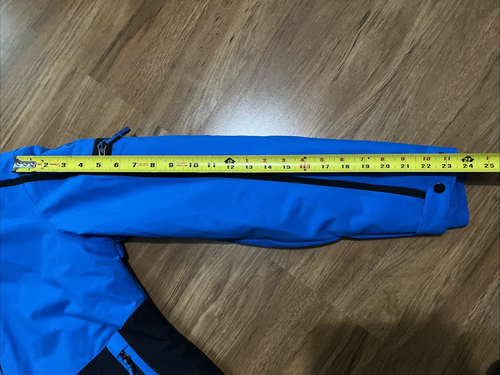 Spyder Womans 8 Blue Optimist Primaloft Ski Snow Jacket 329 MSRP - Picture 7 of 12