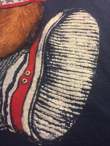 Chic USA bear T-shirt size adult large, pre-owned - Picture 5 of 12