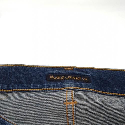 Jeans Nudie Lean Dean Crispy Bora Para Hombre Slim Tapered Ch3 Tamaño W29 L30 - Imagen 5 de 9
