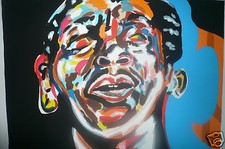 B.B. KING PLATE SIGNED SILKSCREENED POSTER  ARTIST FRED BROWN