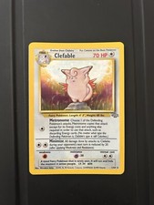 Pokémon TCG Clefable Jungle 1/64 Holo Unlimited Holo Rare