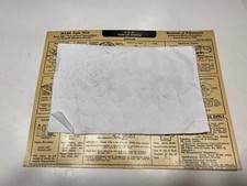 1932 Nash Eight Series 1080 Twin Ignition Special Eight AEA Tune-Up System card