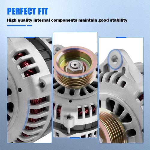Aluminum Alternator For 1995-2007 Nissan Murano Maxima INFINITI I35 3.0L 3.5L - Afbeelding 4 van 9