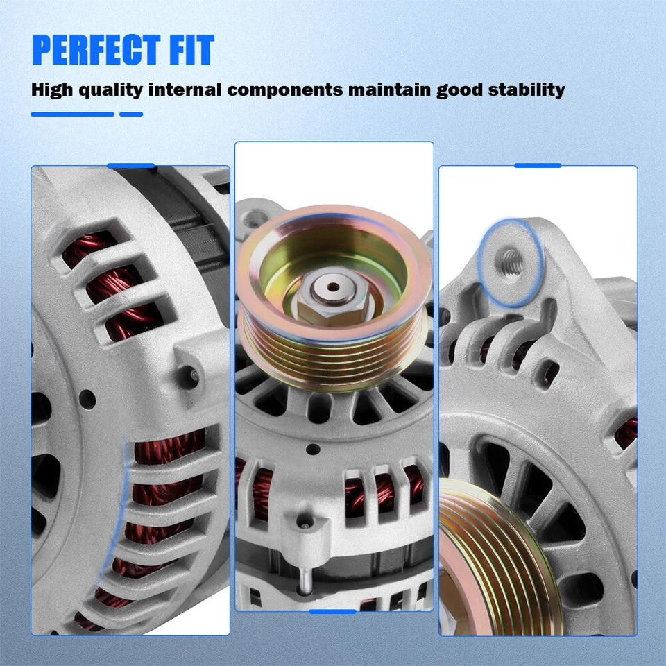 Alternador de aluminio para Nissan Murano Máxima INFINITI I35 1995-2007 3,0 L 3,5 L Foto 4 de 4