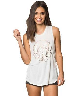 *NEW* Women/'s SPIRITUAL GANGSTER NAMASTE om t yoga active t shirt TANK TOP GREY
