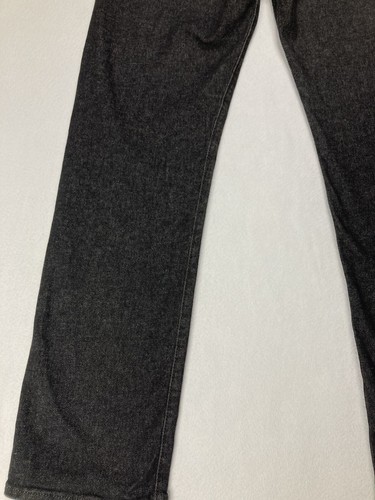 Levis 501 grau anthrazit Waschung Knopfleiste Original Fit Denim Jeans Herren 36 x 34 - Bild 10 von 11