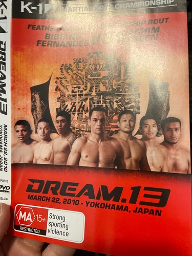 K1 K-1 Martial Arts Championship : Dream 13 region 4 DVD (sport / fighting) - Picture 6 of 6