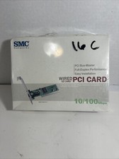 SMC Networks SMC1244TX-1 Wired EZ PCI Card 10/100 Mbps - New - XMAS