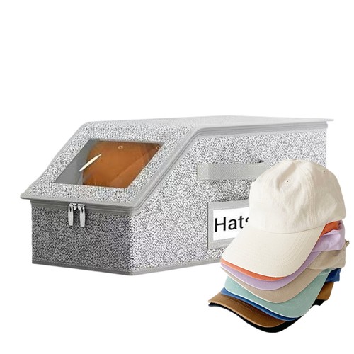 Hat Storage Bag Baseball Trucker Cap Organizer Case Protector Zipper 24Hats