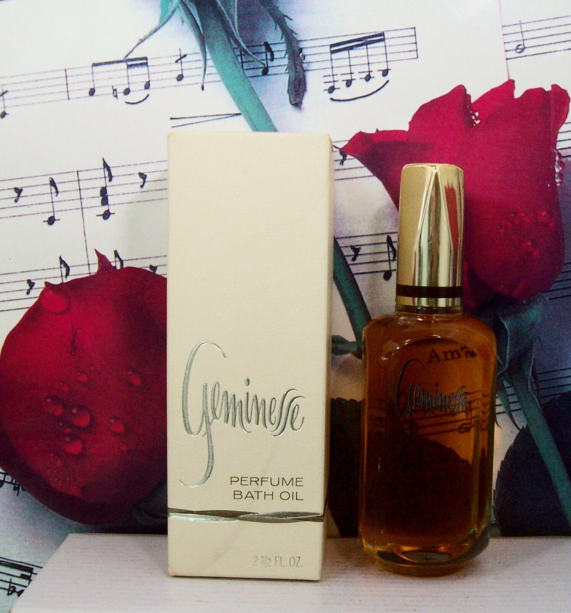 希少　新品　マックスファクター　ジェミネス　ノーティシア　パフューム　15ml Max Factor Geminesse Perfume Bath Oil 2.5 FL. OZ. NWB | eBay