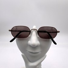 Vintage Aristar 6334 Brown Metal Oval Sunglasses Hong Kong FRAMES ONLY