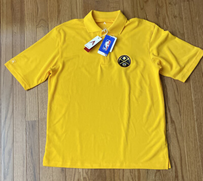 Denver Nuggets Men's Antigua Pique Xtra-Lite NBA Performance Polo NWT Small 