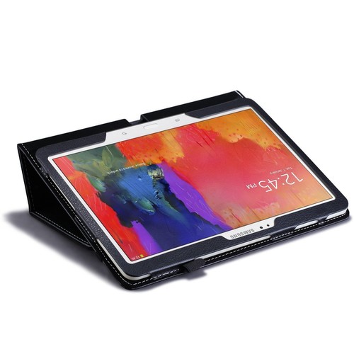 Funda protectora para tableta Galaxy Tab PRO/Note 10.1 - plegable delgada = negra - Imagen 5 de 9