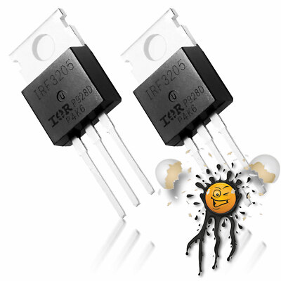 2 Stück IRF3205 IRFZ44N N Channel HEXFET Mosfet Arduino PWM TO-220