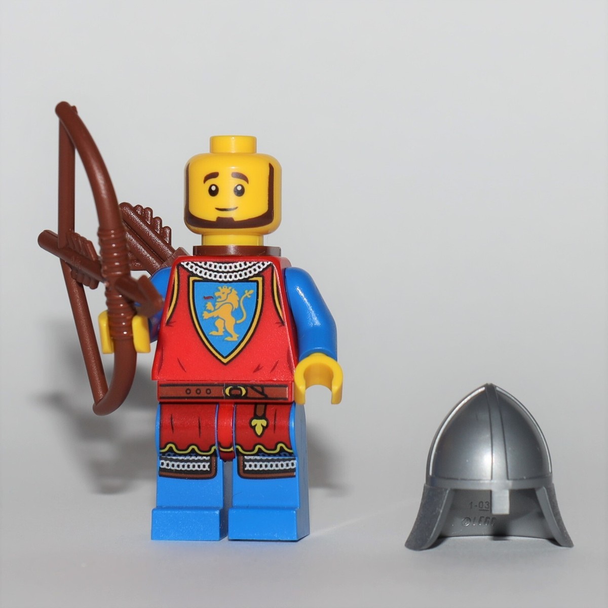LEGO Lion Knight Minifigure for medieval castle sets 10305, 10332