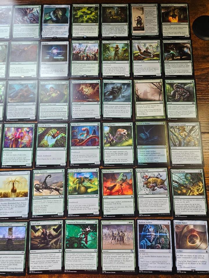 Custom Commander Deck ~ Deathtouch // Infect ~ Fynn, the Fangbearer ~ EDH Deck - Image 4 of 4