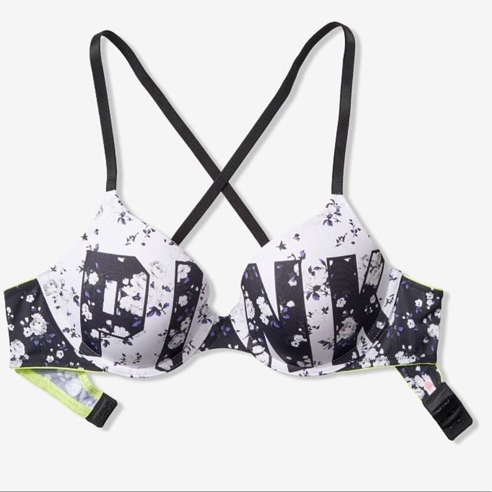 PINK By Victoria’s Secret EVERYWHERE TSHIRT BRA SIZE 32D eBay