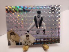 2021 Mosaic Baseball BILL MAZEROSKI Field Vision Silver Mosaic MLB Pirates #FV6
