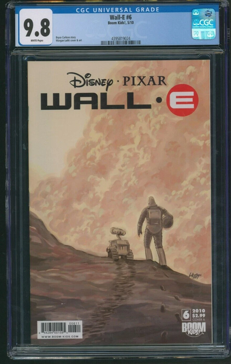 Disney’s Wall-E #6 CGC 9.8 Boom Kids! Comics 2010 Cover A * 2 on 