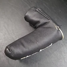 Cleveland Golf Universal Blade Putter Cover Black Pleather Worn Used