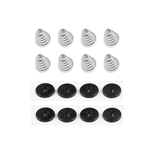 ELECTRIC RADIATOR FAN TIE STRAP MOUNTING KIT ZIP TIES STRAPS TABS SPRING - Picture 7 of 9