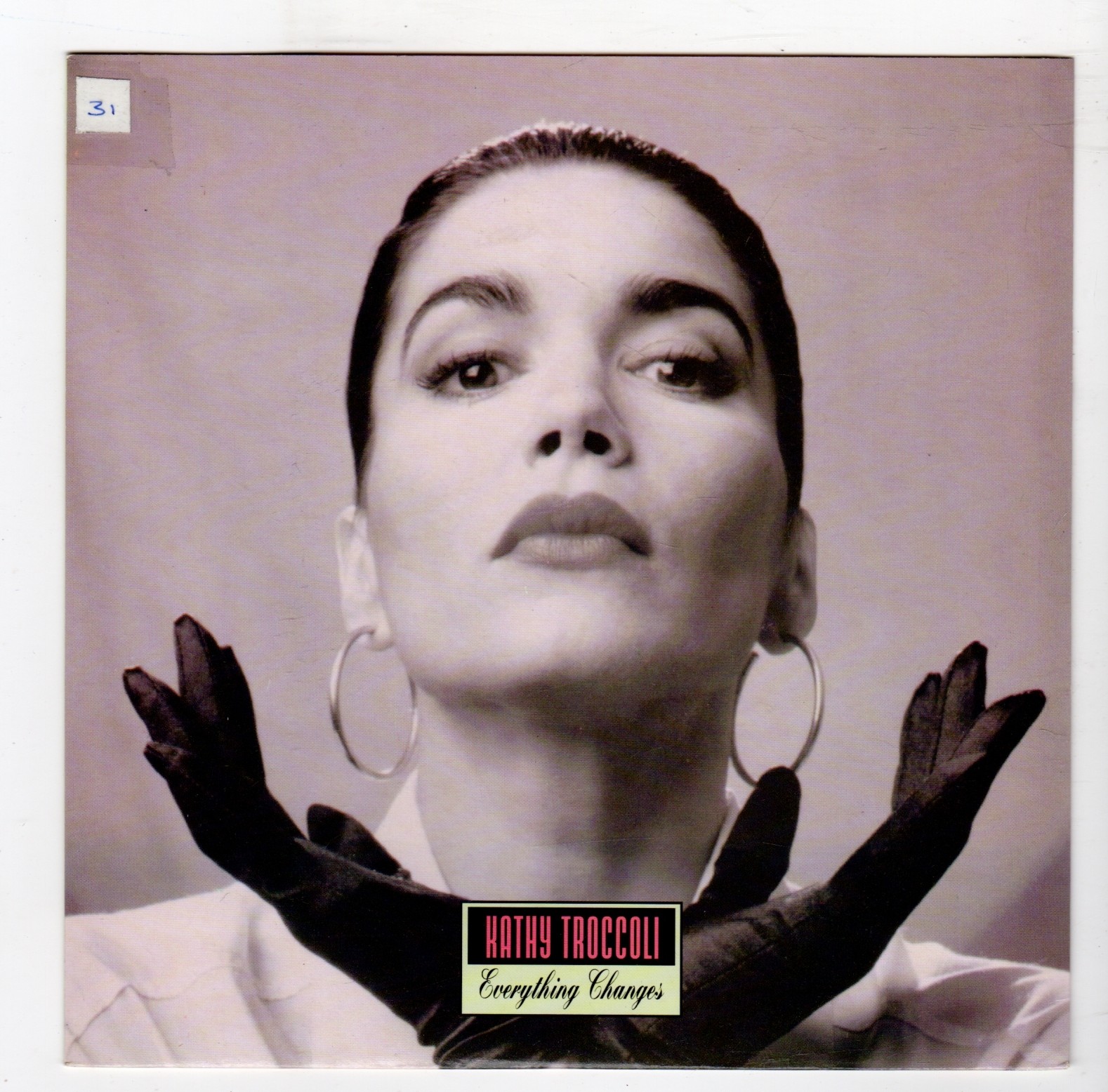 (R194) Kathy Troccoli, Everything Changes - 1992 - 7 inch vinyl