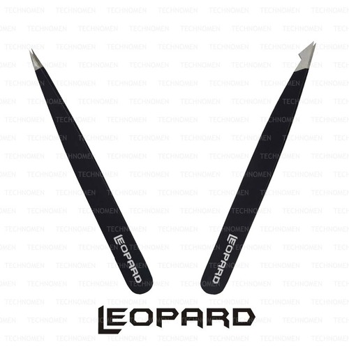 BLACK FACIAL EYEBROW BODY HAIR REMOVING PLUCKING TWEEZERS  PINZAS CRAFT DIY   - Picture 1 of 4