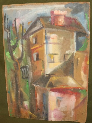 Vintage realist oil painting landscape - Imagen 5 de 12