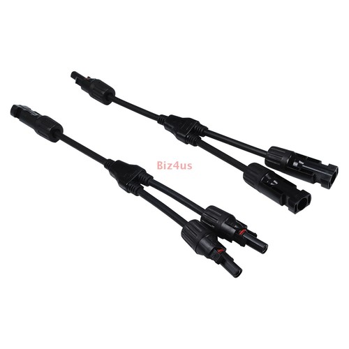 1 par divisor de cable solar impermeable IP67 2Y rama panel solar conector de cable - Imagen 18 de 20