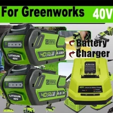 Battery For Greenworks 40V Lithium G-MAX Battery &Charger 29472 20292 206722