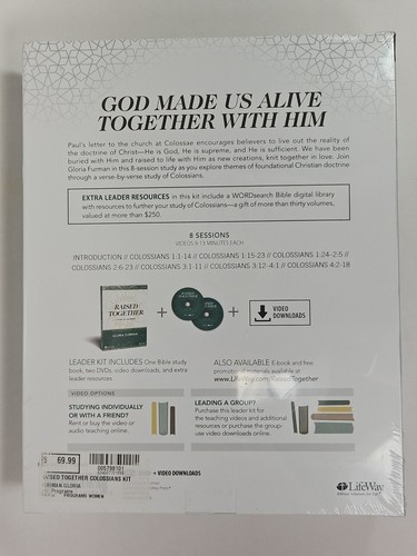 Raised Together - Leader Kit: A Study of Colossians by Gloria Furman, Sealed - Picture 4 of 9