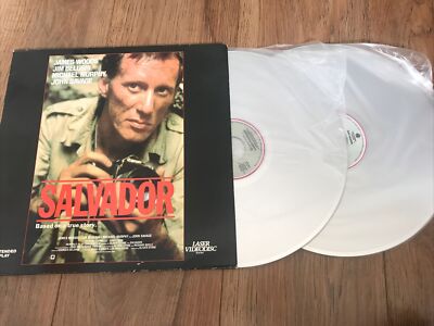 SALVADOR - James Woods - Jim Belushi - Oliver Stone - Extended Play 2 Laser Disc