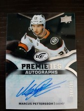 2018-19 Upper Deck Ice - Premieres Autographs  IPA-MP Marcus Pettersson 284/299