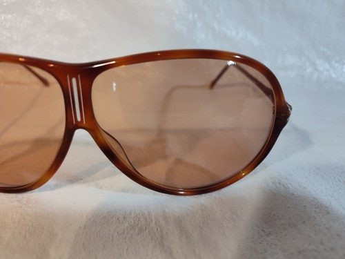 Gafas de sol vintage estilo carrera ámbar carreras aviadores hechas en España - Imagen 4 de 10