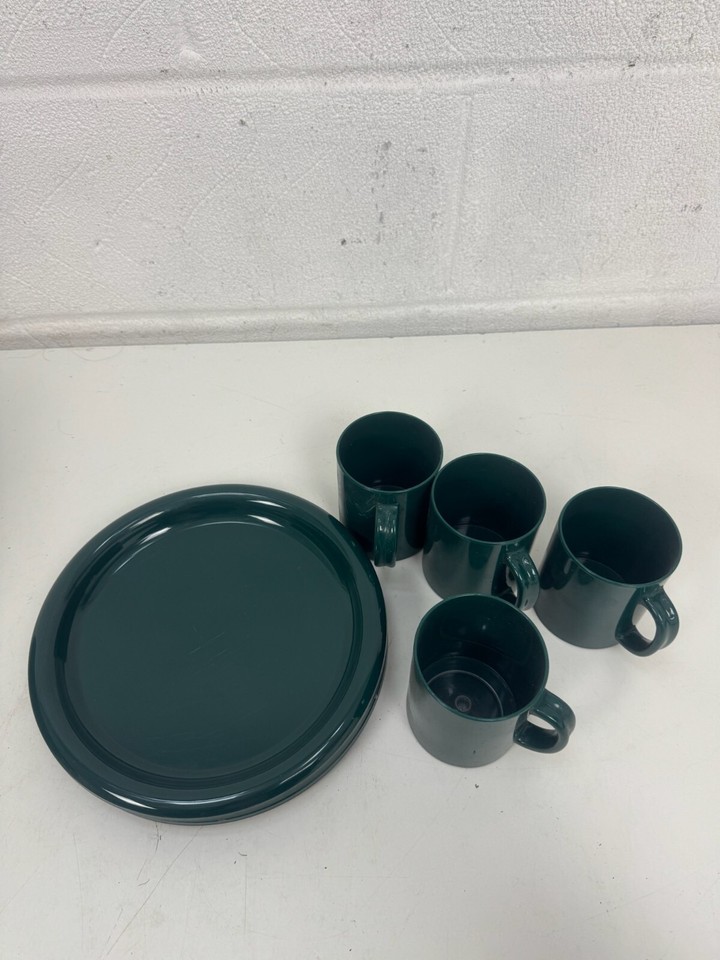 Hunter London Wicker Picnic Basket & Accessories eBay