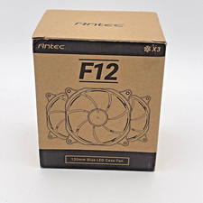Antec 120mm Case fan PC Fan 4-pin F12 Series Blue Color One Fan