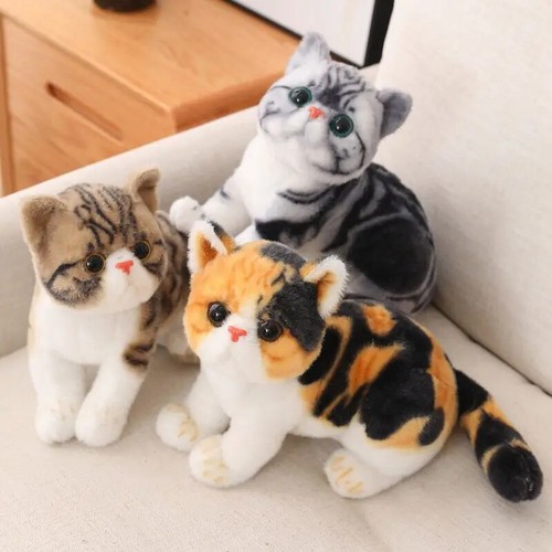 26cm Cats Plush Toy Stuffed Doll Kitty Toys Kids Home Decor Girls Birthday Gifts - Picture 3 of 31