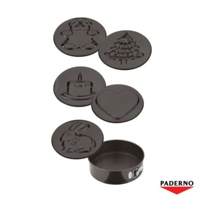 SÜSSIGKEITENFORM Ø26 AUFKLAPPBAR 6 HINTERGRÜNDE EDELSTAHL ANTIHAFT OPENABLE MOLD CAKE #7