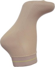 HUE Women s Fishnet Anklet Socks Tan One Size Lightweight Breathable Fashion Ank