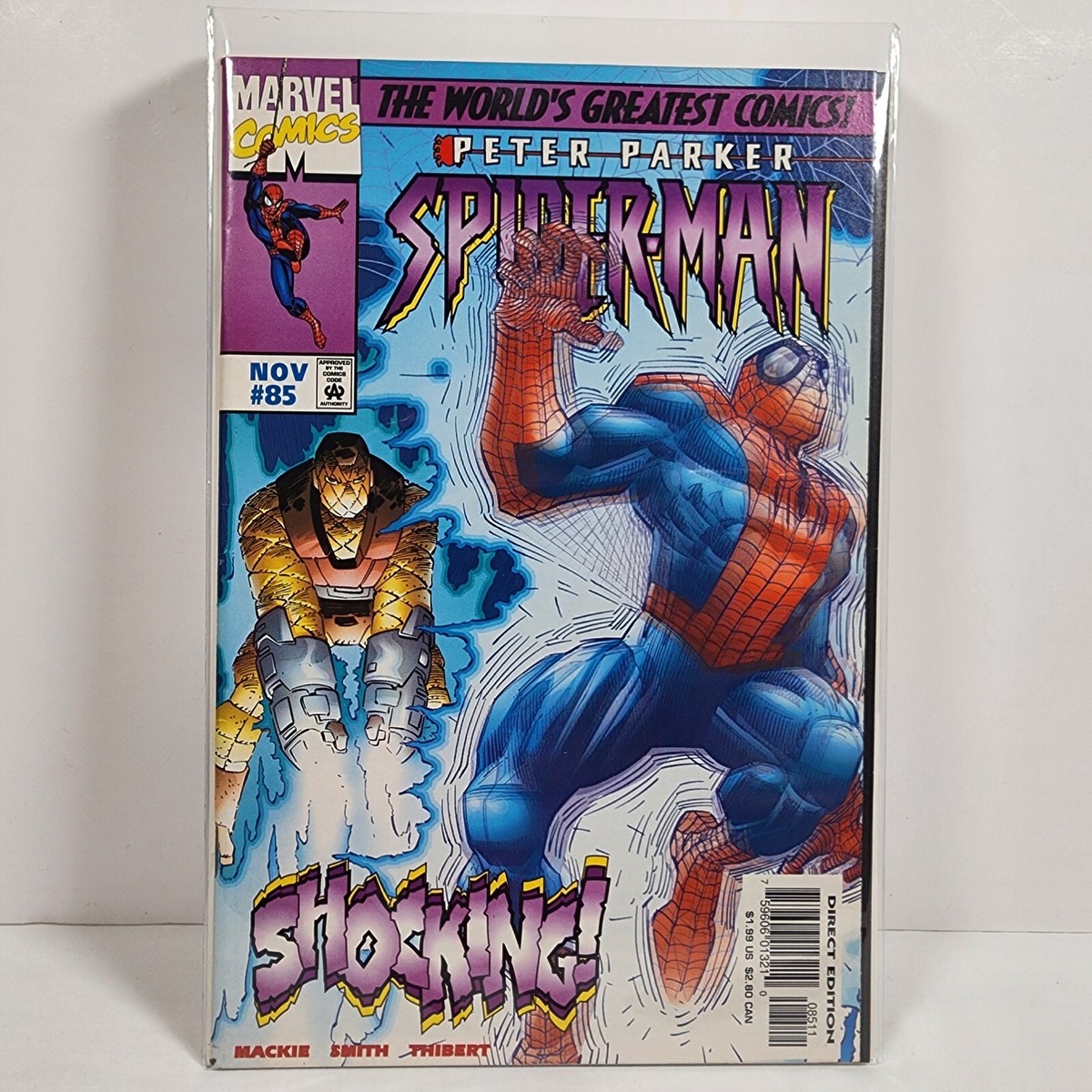 PETER PARKER Spider-Man #85 SHOCKING! Marvel Comics 1997 | eBay