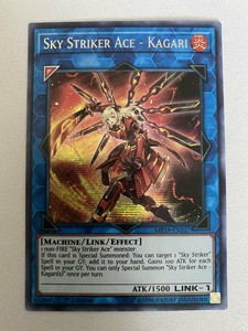 KAGARI *** PRISMATIC SECRET RARE MP19-EN257 YUGIOH! *** SKY STRIKER ACE KAGARI *** PRISMATIC SECRET RARE MP19-EN257 YUGIOH! *** SKY STRIKER ACE